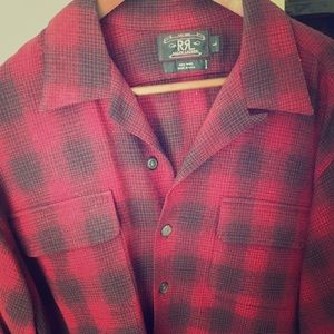 RRL wool shirt